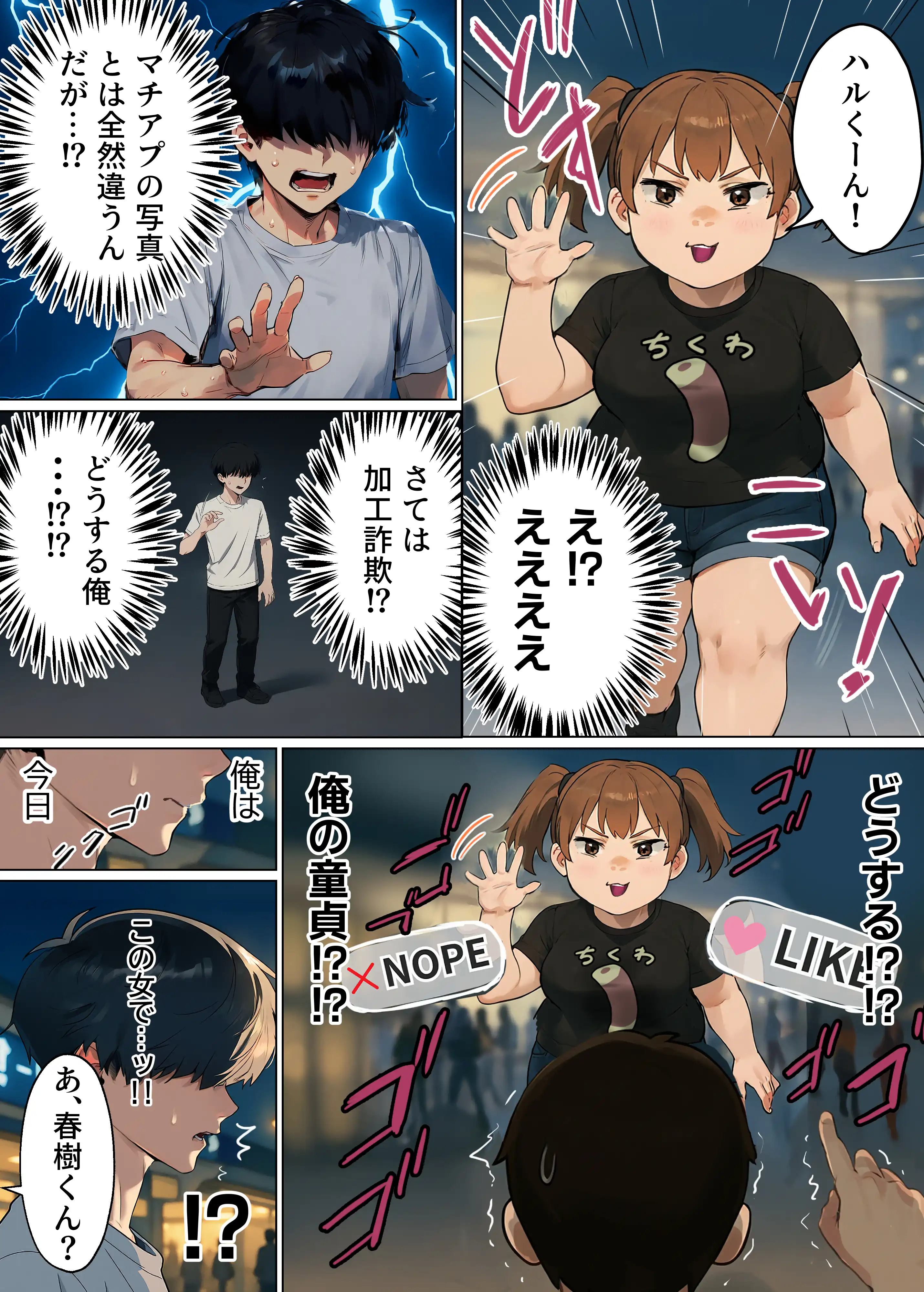 『【実話】童貞マチアプ体験記！冴えないエンジニア（23）が愛を証明するまでwww』（作：実話本舗）の試し読み画像8